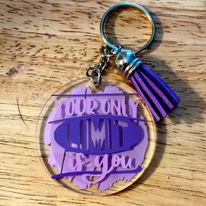 Custom Motivational Keychain